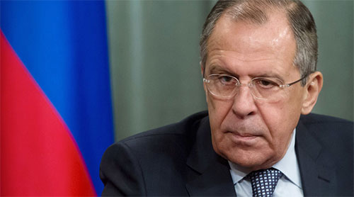 el jefe de la diplomacia rusa, Serguei Lavrov